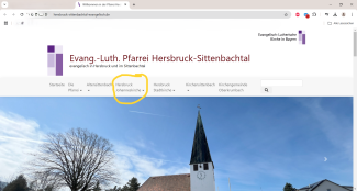 Pfarrei-Homepage
